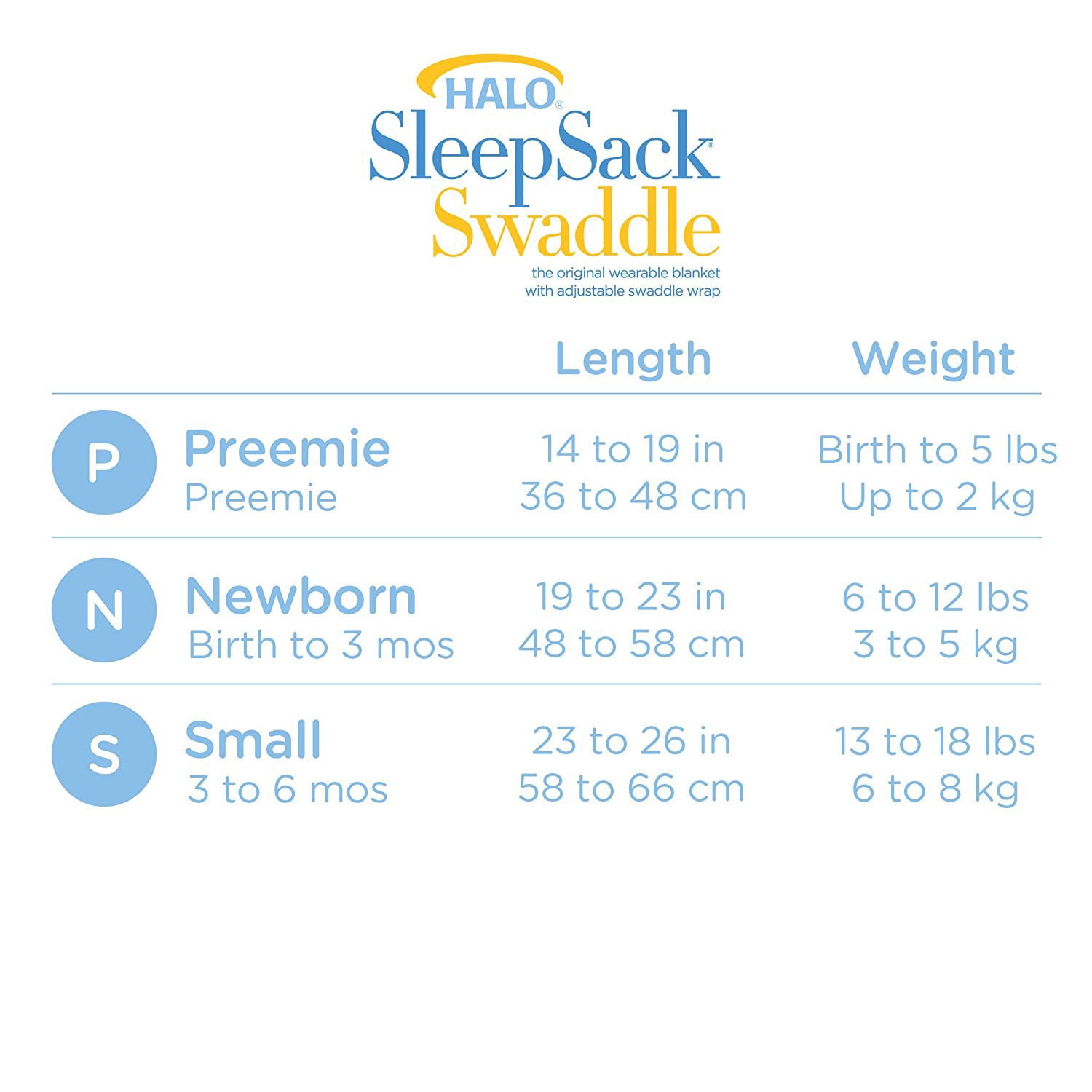 Size Chart Carters Medium Sleep Sack Aden Anais Essentials