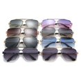 thumbnail image 3 of 17302 Gafas de sol decorativas de metal con doble haz de moda Gafas de sol de moda urbana, 3 of 6