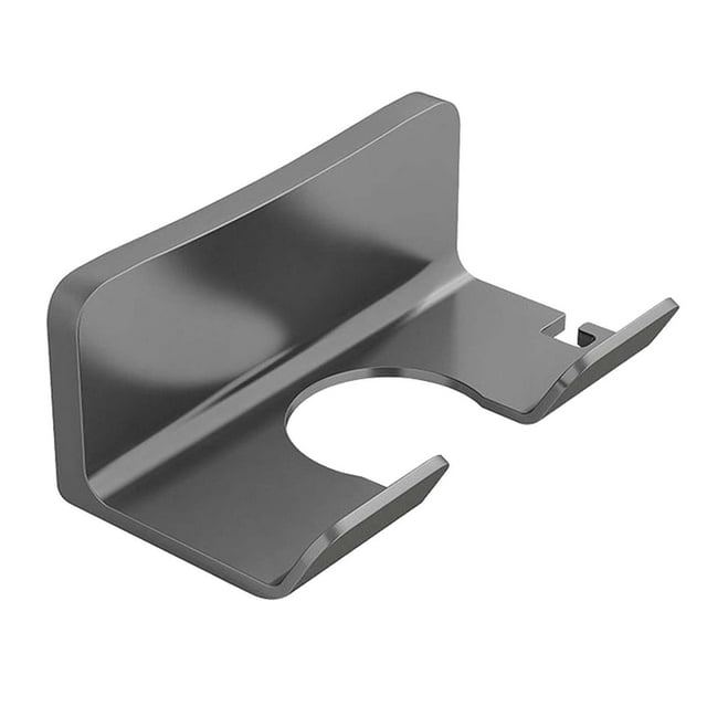 Soporte para secador de pelo, colgador para secador de pelo, herramienta de peinado, estante de almacenamiento para estante de baño, gancho para gris