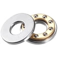thumbnail image 2 of F5-12M Miniature Thrust Ball Bearings 5x12x4mm Chrome Steel with Washer 2 Pcs, 2 of 5