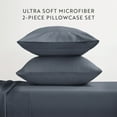 thumbnail image 3 of Noble Linens 2 Piece Pillow Case Set, Stone, King, 3 of 11