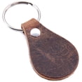 thumbnail image 4 of Leather Key Fob Kit - Water Buffalo - Brown (8-9oz) - Rivet (Nickel) - (5 Pack) - 05 Pack (Brown)(Nickel), 4 of 7