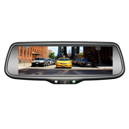 BOYO 7.3-in OE Style Replacement Mirror Monitor With Built-In Wi-Fi Miracast VTW73M
