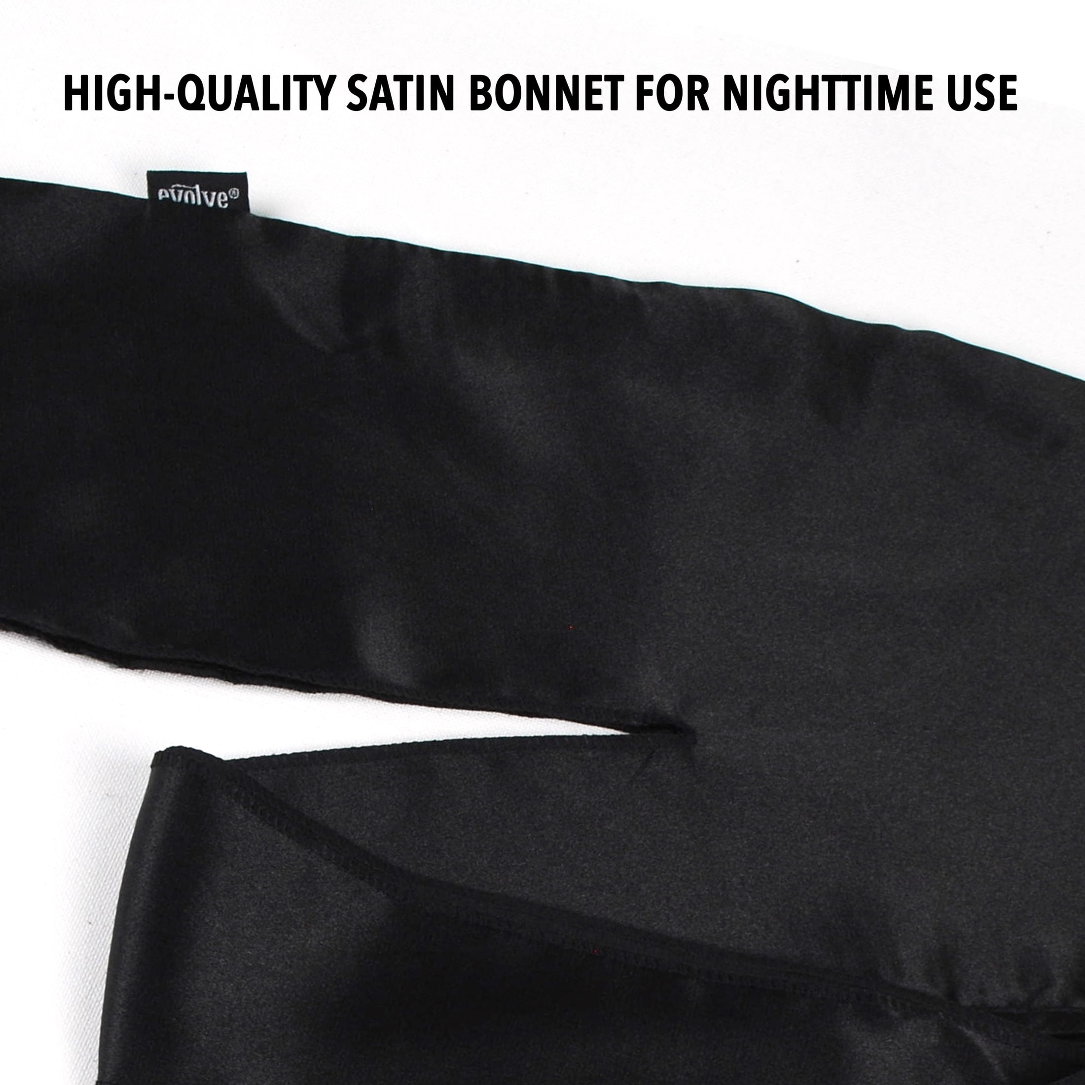 Evolve Satin Wrap Black