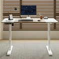 thumbnail image 2 of Jopath Electric Standing Desk,Modern Adjustable Home Office Desk,Computer Desk,Lifting Range 27~45",Sit Stand Desk for Home Office,Oak, 2 of 8