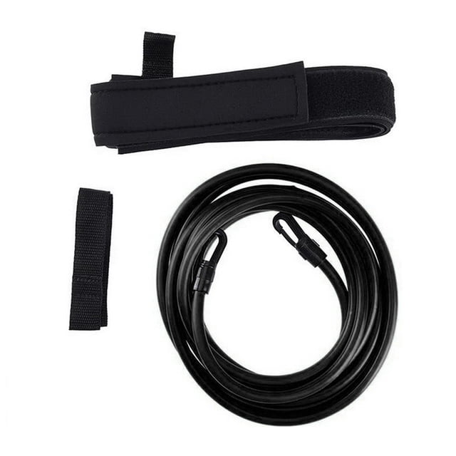 1 Set Swim Trainer Belt Rubber Tube Pull Rope Strength Training Resistance Band Swimming Equipment Elastic Band Pool Accessories