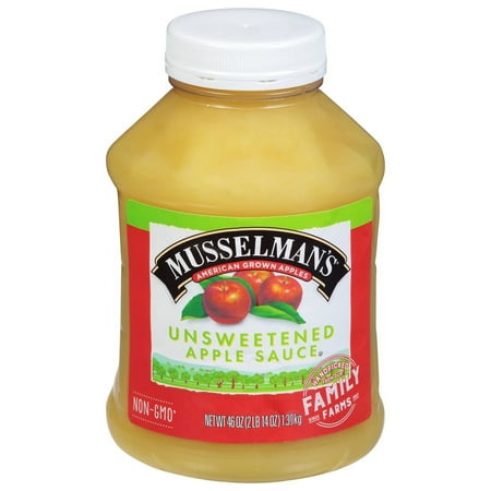 Musselman's Unsweetened Applesauce, 46oz Jar