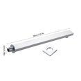 thumbnail image 4 of Brazo de ducha cuadrado de latón, montaje en pared, soporte de ducha de techo, tubo de extensión de baño, 35 cm Jumpingount HA002211-01, 4 of 6