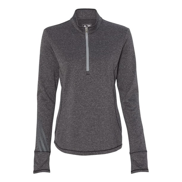 Adidas Golf Women S Brushed Terry Heather Quarter Zip Jacket 75 Walmart Com Walmart Com