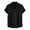 Black, variant on Tropical Shirts Holiday Hawaiian Short Sleeve Men Lapel Button Down Graphic Beach T-Shirt Outdoors Hawaiian Vacation Shirts Summer Clothes for Men Streetwear