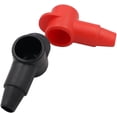 thumbnail image 3 of HUGFEGWE 6PCS Car Battery Pole Cover, PVC Rubber Battery Pole Cover Battery Terminal Cover Positive and Negative Terminal Cover Insulation Protective Cap Battery Terminal Insulating CJ25311-3431, 3 of 9