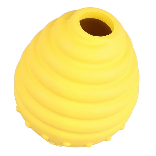Dog Treat Dispenser Ball - Interactive Rubber Toy For Anxiety Relief, Teeth Grinding, Exercise, Intelligence Training - Easy To Clean