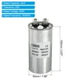 thumbnail image 2 of Capacitor de arranque Uxcell CBB65 45uF, 45mfd 1Pcs AC 450V con caja de aluminio y 2 terminales, 2 of 5