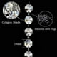 thumbnail image 3 of Cadena de cuentas octagonales, guirnalda de acrílico de cristal para decoración de bodas, refracción de luz cautivadora que agrega elegancia a la cadena de cuentas de lámpara de araña, acento de, 3 of 7