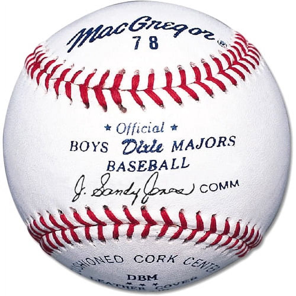 MacGregor #78 Dixie Youth League Baseball, Single Ball