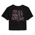 thumbnail image 2 of Wicked - Glinda Popular - Juniors Cropped Graphic T-Shirt, 2 of 4
