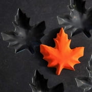 Sasa Demarle FX 1010 Flexipan Inspiration Silicone Mold with 15 Maple Leaf Cavities