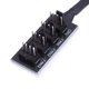 thumbnail image 4 of Cable divisor de 4 pines para ordenador accesorio de nailon trenzado Likrtyny negro reemplazo para ventilador de refrigeración de CPU 37cm 1 hembra a 4 macho, 4 of 6