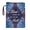 God Within Blue Floral, variant on HELLHERO Book Club Gifts Zipper Pouch with Waterproof Polyester Fabric Easy Carry Book Case Handle Hardcover Notebook Bible Journal Textbooks