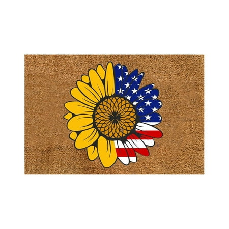 

Dpityserensio Independence Day Carpet Kitchen Bathroom Water Absorption Living Room Indoor Home Decor