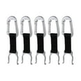 thumbnail image 1 of BRIGHTFUFU 5pcs Hebilla colgante en forma de D Portátil Botella de agua Soporte de aleación de aluminio Clip de botella de agua para acampar Senderismo, 1 of 8