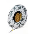 thumbnail image 6 of Shark Adults Fabric Pattern Print Straw Sunhat Men & Women, Lifeguard Hat, Beach, Swim, Cruise, Paddle Board, Boat, Fishing, Fits All, Malabar Hat, 6 of 6