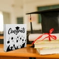 thumbnail image 6 of Darzheoy Graduation Quote Wood Box Sign Decor Desk Sign Positive Behind You All Your Memories Wooden Box Black Sign Rustic Home Shelf Wall Decoration Grad Gift, 6 of 6