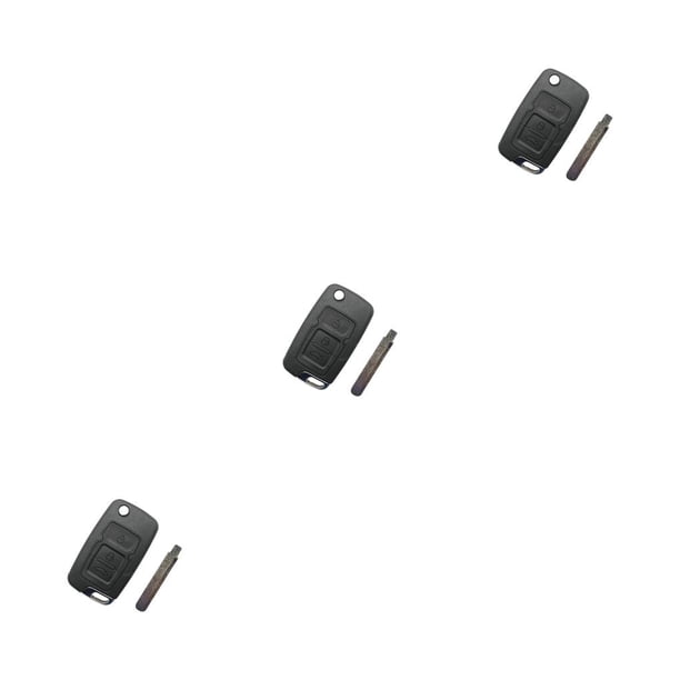 Scienceny Carcasa para llave de coche, reemplazo portátil, elegante, plegable, para control remoto automotriz, funda protectora para mando a Type4 NO4