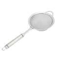 thumbnail image 4 of Colador de malla fina de acero inoxidable, colador de jugo, cuchara de malla fina de mango largo, cuchara skimmer de malla fina para cocinar en la cocina, 4 of 5