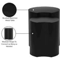 thumbnail image 2 of Meridian Furniture Dimple 2 Piece Black Iron Metal End Table, 2 of 5