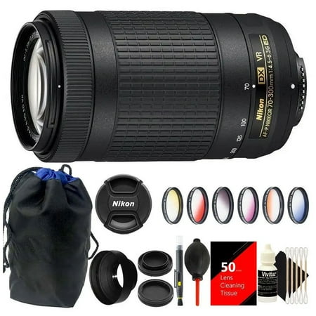 Nikon 70-300mm VR AFP f/4.5-6.3 DX Ed Lens with Top Accessory