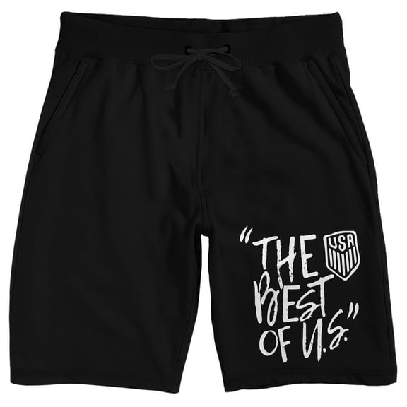 Team USA "The Best Of U.S." Men's Black Lounge Shorts-XXL
