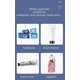 thumbnail image 5 of 2 paquetes de dispensador de exprimidor de pasta de dientes de tubo rodante, accesorios de baño para el hogar JAMW Sencillez, 5 of 5