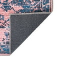 thumbnail image 7 of Unique Loom Renaissance Collection Area Rug - Roma (9' 2" x 12' Rectangle Salmon Pink/Black), 7 of 7