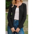 thumbnail image 6 of Arach&Cloz Women's Wool Blend Button Up Business Casual Cardigan Tops Outfits 2026, 6 of 7