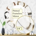 thumbnail image 5 of DESIGN ART Designart 'Geometric Circle Natural Balance I' Printed Mid-Century Oval or Round Wall Mirror - Multi 24in.x24in., 5 of 5