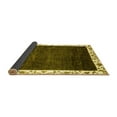 thumbnail image 2 of Ahgly Company Indoor Rectangle Abstract Yellow Modern Area Rugs, 8' x 12', 2 of 4
