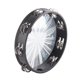 thumbnail image 5 of Pandereta de Doble, 16 Pares de Cascabeles de Metal, Color de Sonido Claro, Campana de Tambor de Mano, Timbrel de 10 Pulgadas, 5 of 8