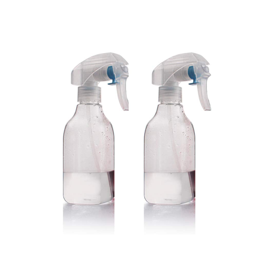 1/5Pcs 200ml Clear Empty Spray Bottle Refillable Hair Fine Mist Trigger Sprayer-B holilest Bottling 