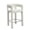 White, variant on Dayalane 26" Counter Height Bar Stools Set of 1, Modern Sherpa Barrel Barstools with Back and Armrests, Stainless Steel Footrest for Kitchen Island, Black