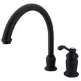 thumbnail image 2 of Kingston Brass Templeton Single Handle High Spout Kitchen Faucet without Brass Sprayer, 2 of 4