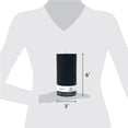 thumbnail image 4 of Mainstays Single Wick 3" x 6" Pillar Candle, Unscented, Black, 4 of 7