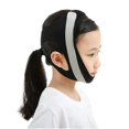 thumbnail image 1 of Children's Sleep Anti-open Mouth V-face Bandage Mouth Breathing Correction Belt 1 Piece Black Baoji En Vedette, 1 of 4