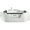 thumbnail image 6 of EAGO AM156ETL 5 ft Clear Corner Acrylic Whirlpool Bathtub for Two, 6 of 12