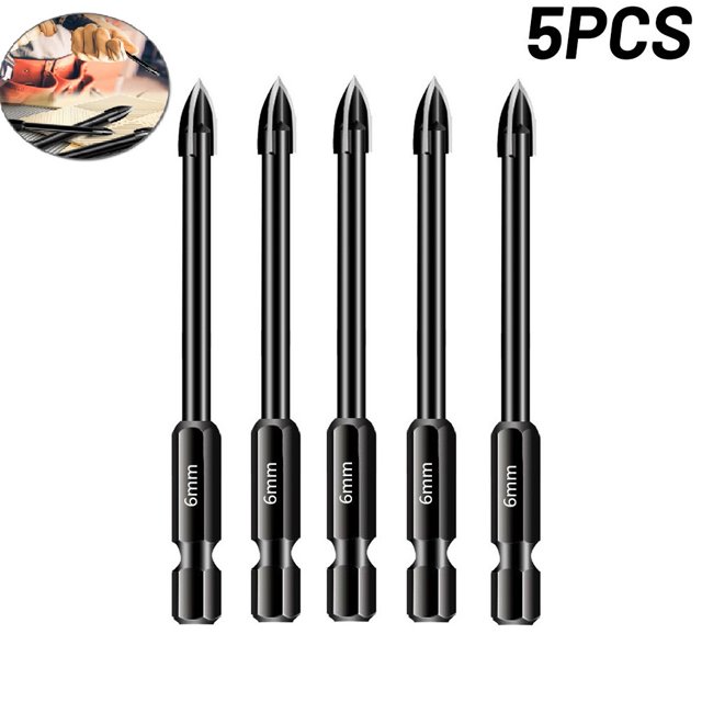 Multifunctional Triangle Drill Bit Glass Ceramic Vitrified Brick Carbide Drills