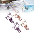 thumbnail image 1 of Wire Binder Clips, Metal Binder Clips Hollowed Out Portable 100Pcs  for Bags, 1 of 7