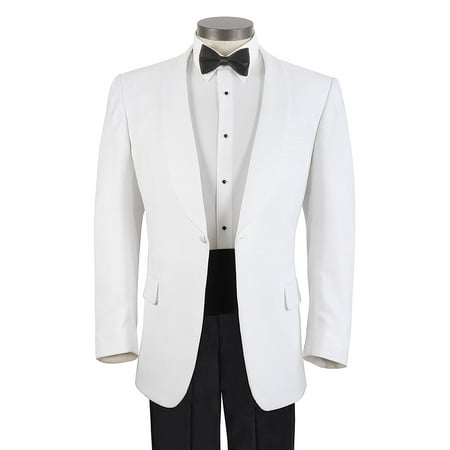 Suit USA - Men's White Formal Dinner Jacket - Walmart.com - Walmart.com