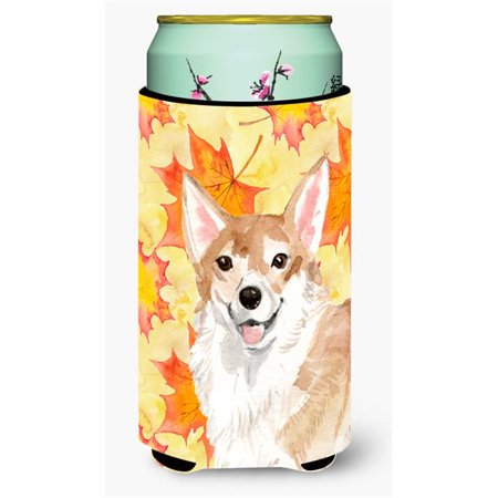 

Corgi Fall Tall Boy Beverage Insulator Hugger