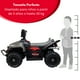 thumbnail image 3 of Cuatrimoto Eléctrica The Baby Shop - 12V 3Km/h Entrada USB y Aux Gris -, 3 of 8