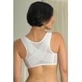 thumbnail image 3 of Women's Carnival 645 Posture Support Back with Front Closure Bra (White 38C), 3 of 4